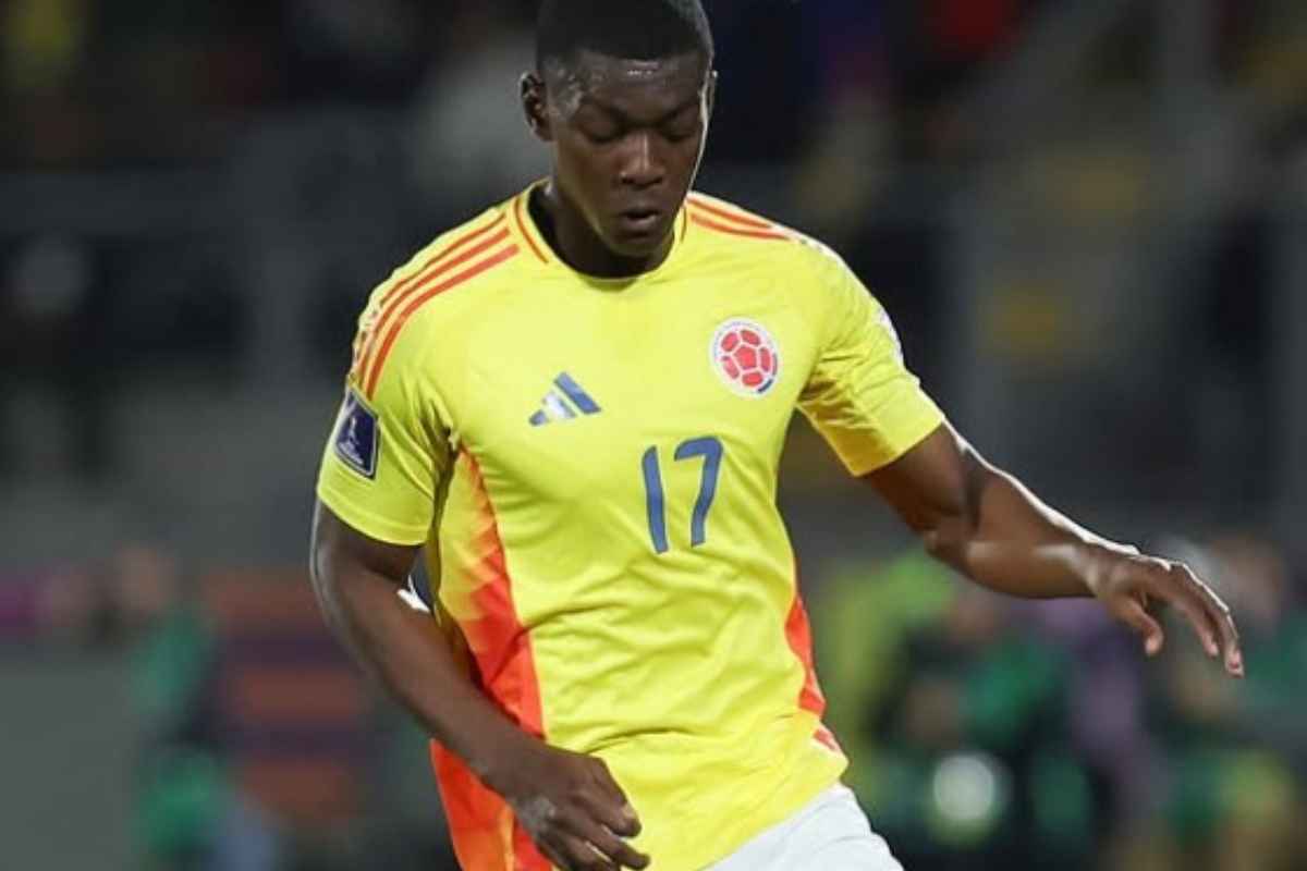 Juan Arizala in campo con la Colombia 