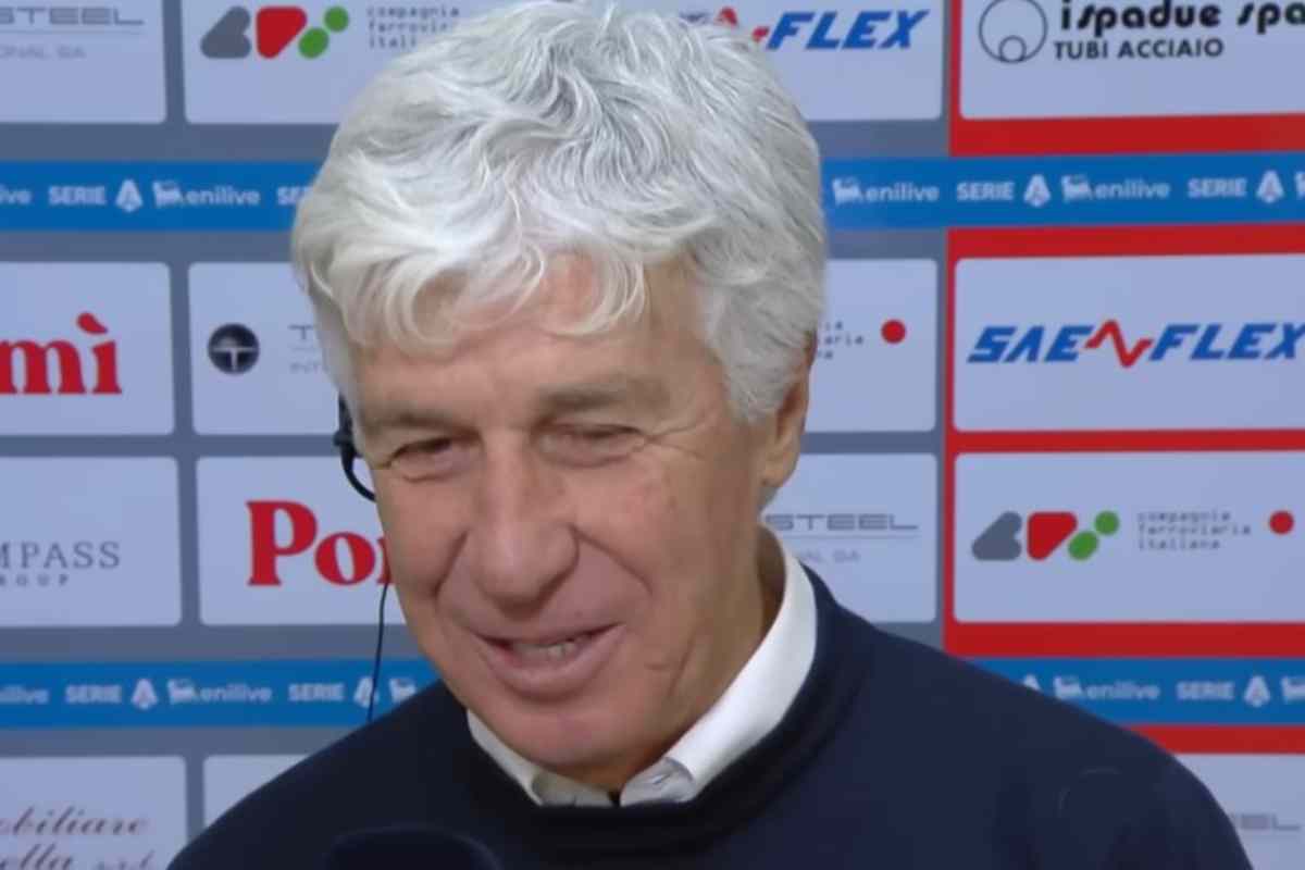 Gian Piero Gasperini sorride