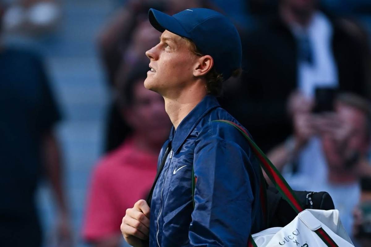 Jannik Sinner si allena