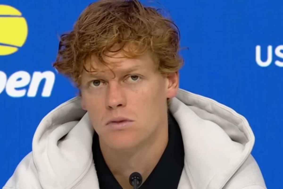 Jannik Sinner in conferenza stampa