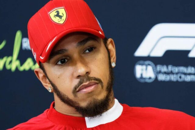 Hamilton Ferrari disastro