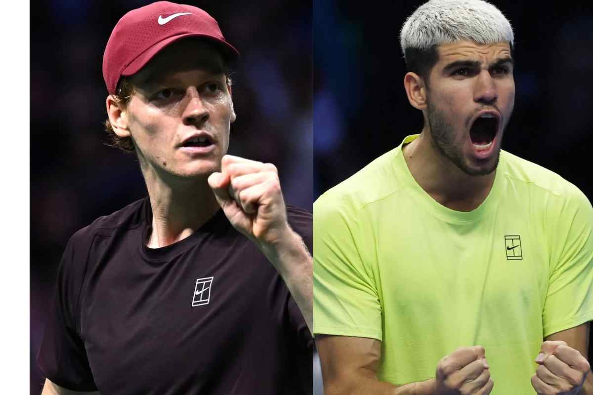 Jannik Sinner e Carlos Alcaraz