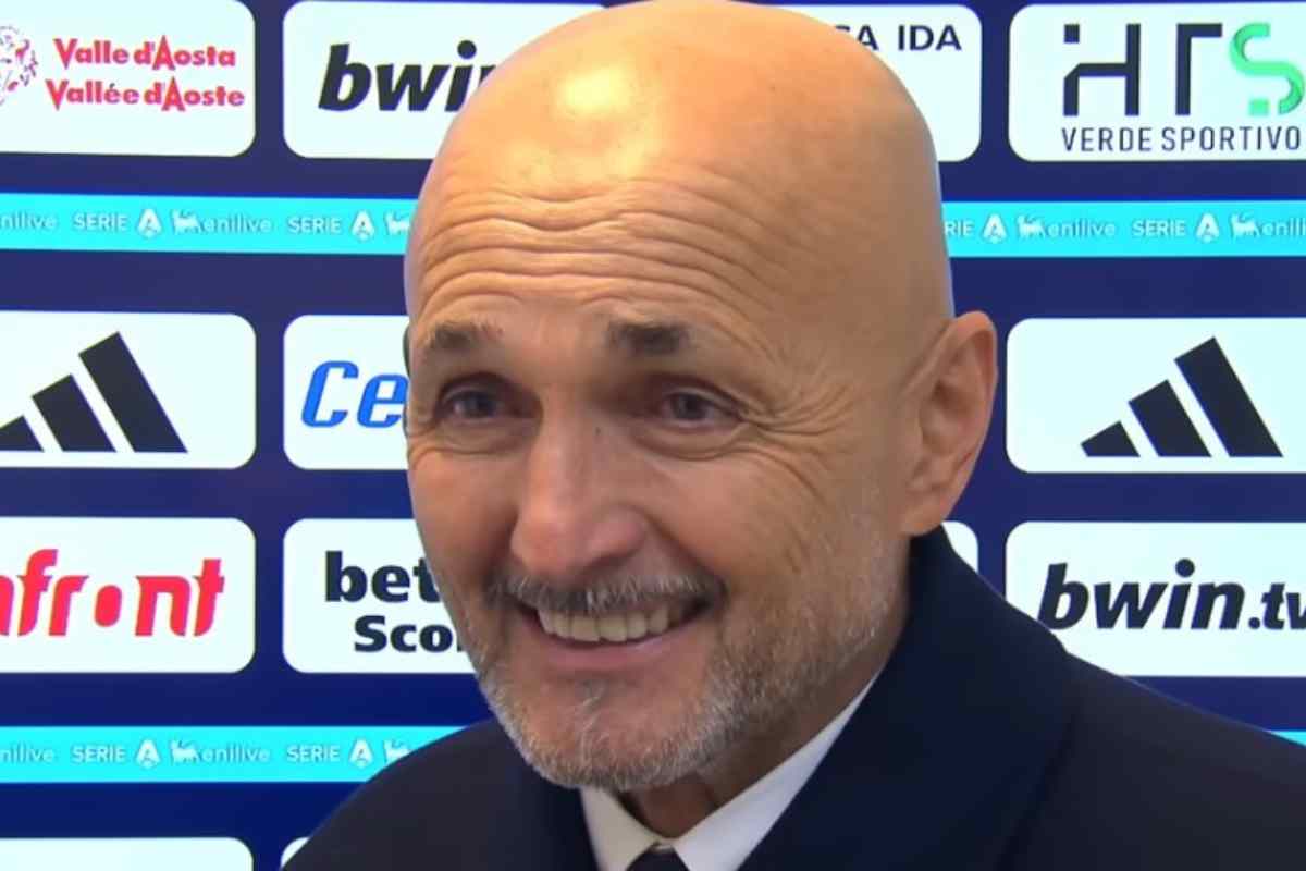 Luciano Spalletti sorride