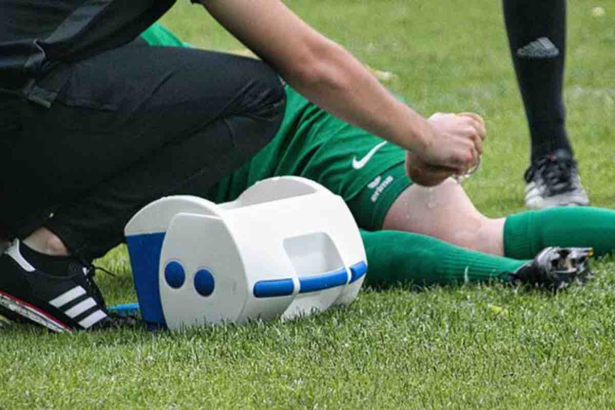 Fuori infortunio ginocchio