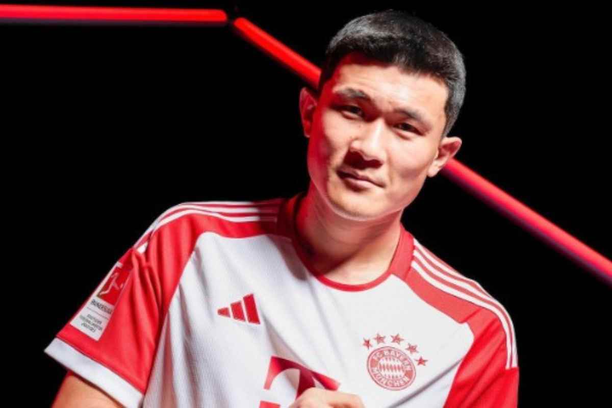 Kim Min-jae con la maglia del Bayern Monaco