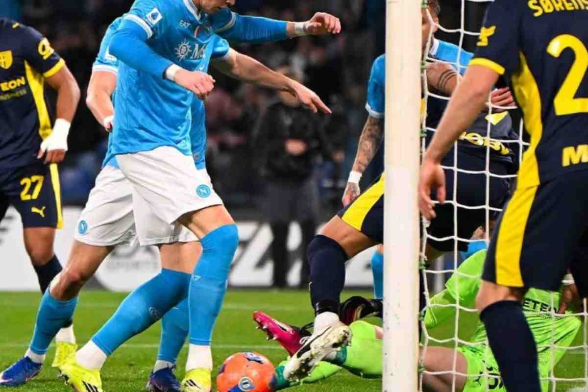 Napoli Parma pareggio