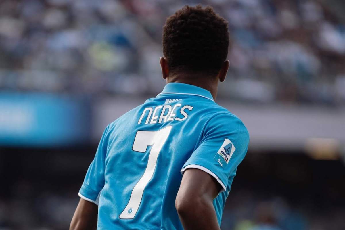 Napoli infortunio Neres
