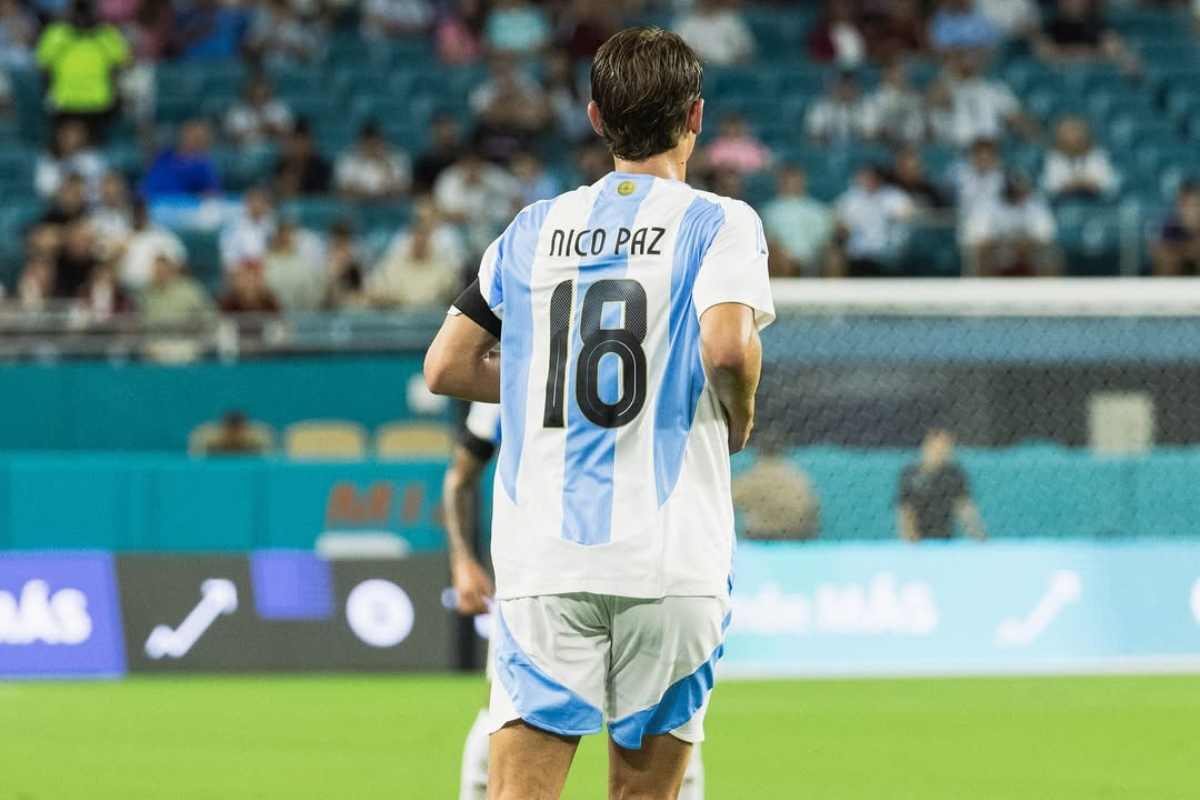 Nico Paz sul mercato