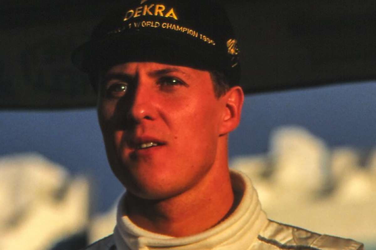 Michael Schumacher in primo piano