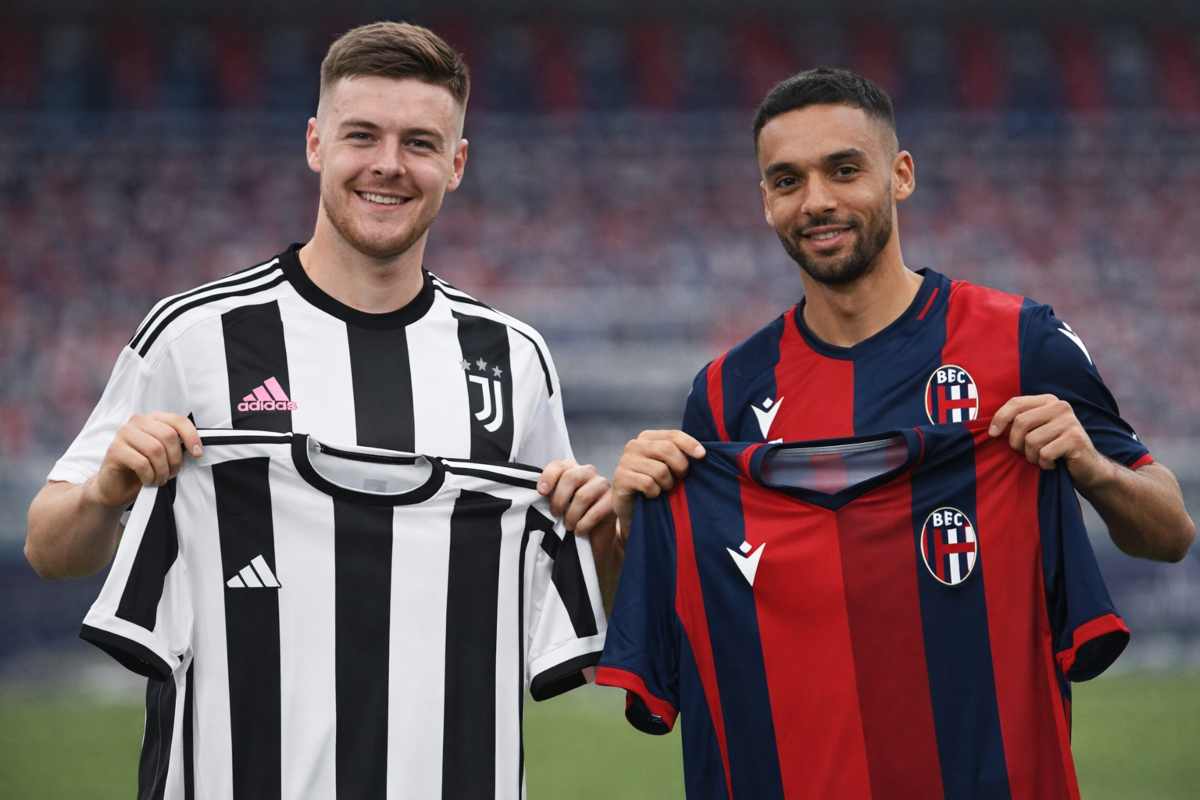 Scambio Holm-Joao Mario tra Juve e Bologna